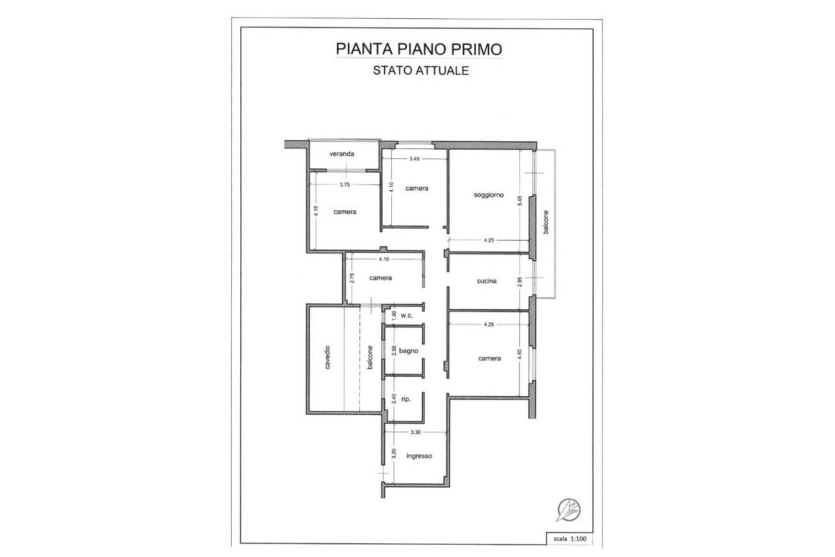 Agenzia Immobiliare RB Immobiliare di Rosario Benigno - Planimetria 1