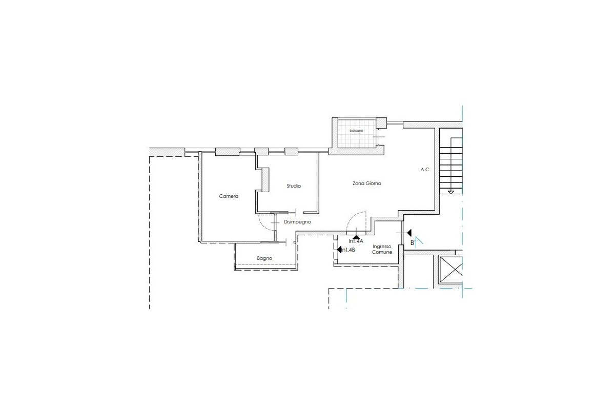 Agenzia Immobiliare Del Mastro Real Estate Srls - Planimetria 1