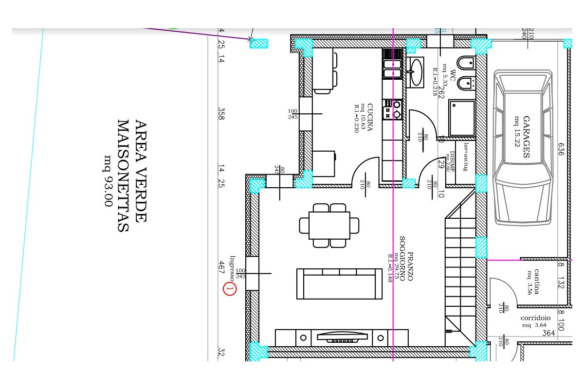 Agenzia Immobiliare Studio Val D’enza SRL
 - Planimetria 1