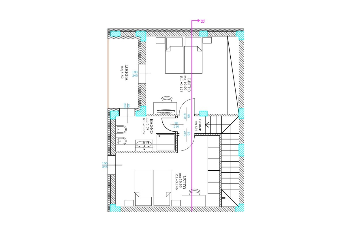 Agenzia Immobiliare Studio Val D’enza SRL
 - Planimetria 2