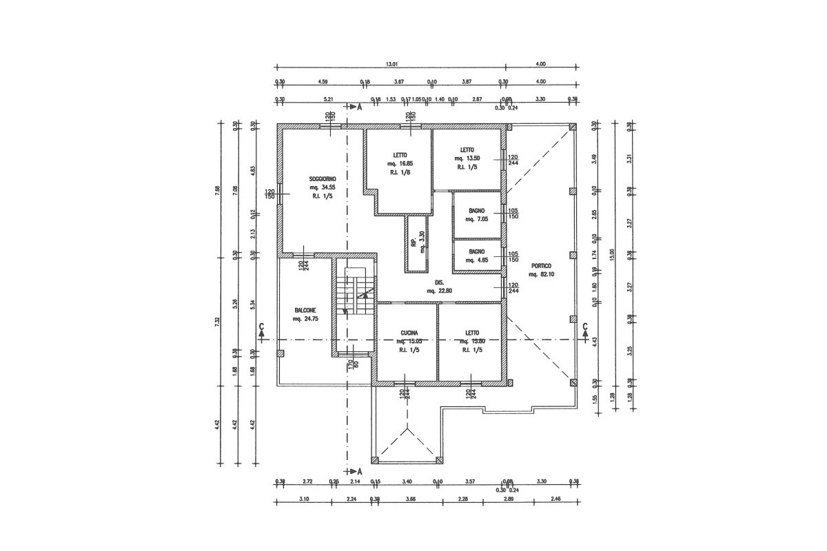 Agenzia Immobiliare Studio Val D’enza SRL
 - Planimetria 1