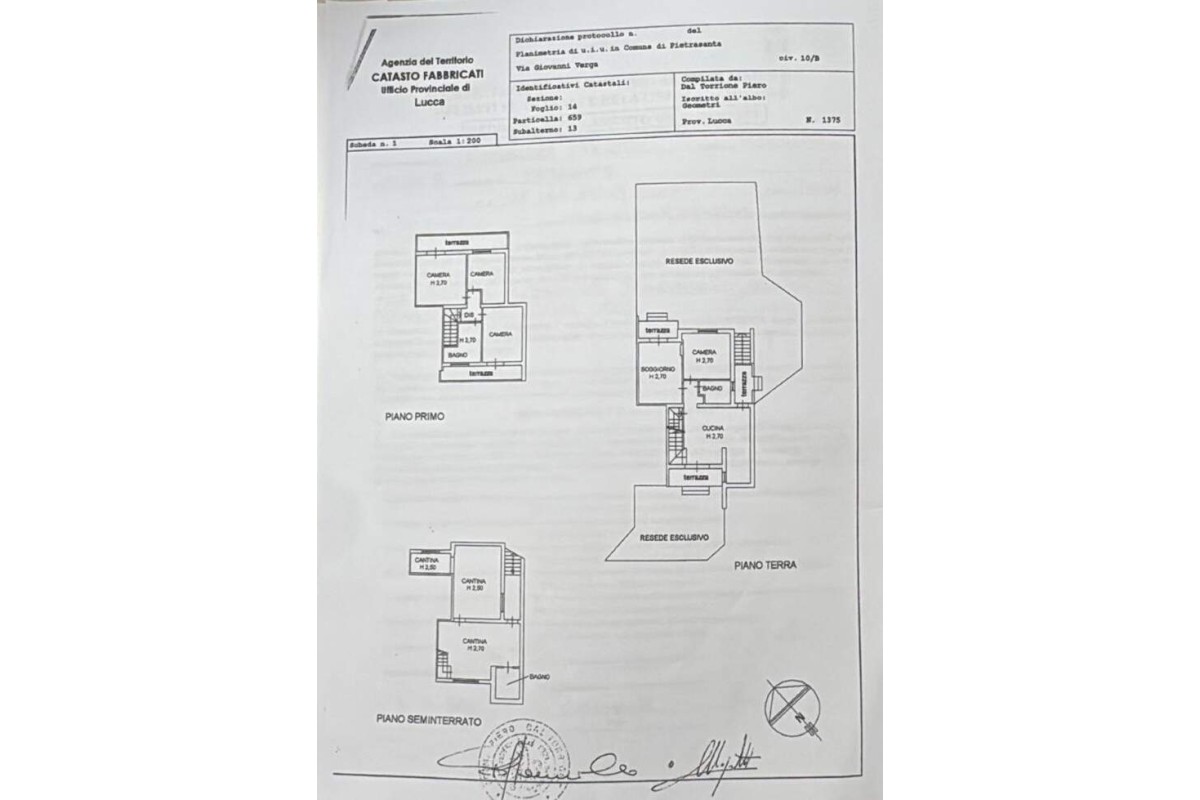 Agenzia Immobiliare Studio Informatico Real Inverno 1 - Planimetria 2
