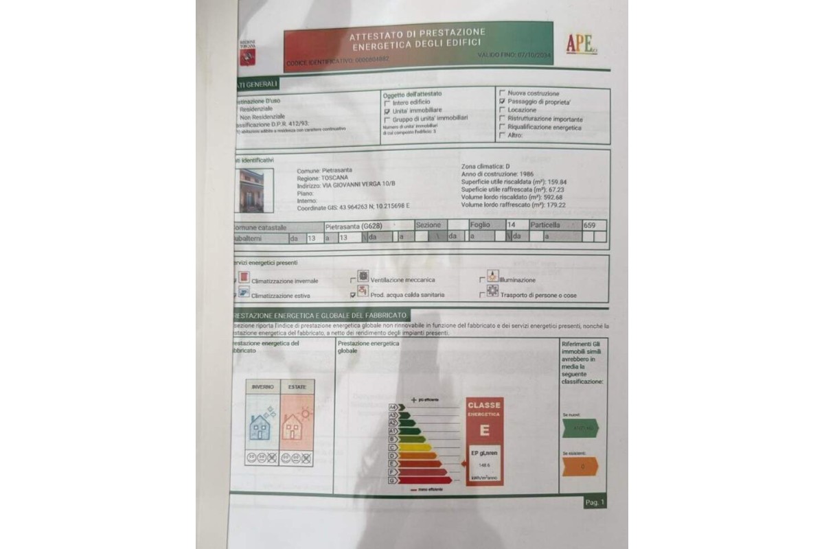 Agenzia Immobiliare Studio Informatico Real Inverno 1 - Planimetria 3