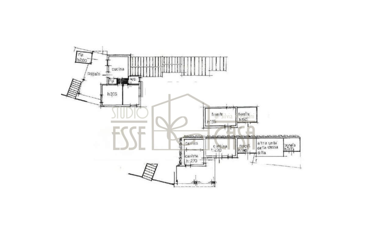 Agenzia Immobiliare Studio Esse Casa di Bresciani Silvia - Planimetria 1
