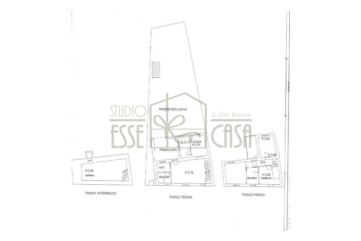 Agenzia Immobiliare Studio Esse Casa di Bresciani Silvia - Planimetria 1