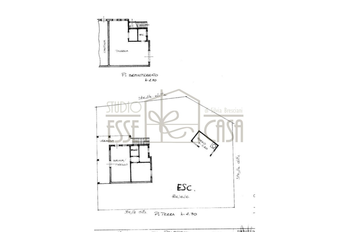 Agenzia Immobiliare Studio Esse Casa di Bresciani Silvia - Planimetria 1