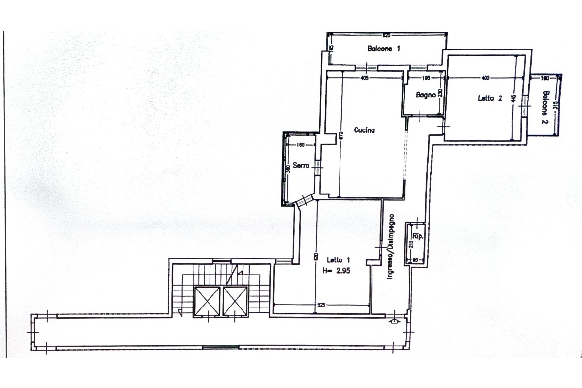 Agenzia Immobiliare GOLDEN CASA IMMOBILIARE DI FEDELE CLAUDIA & C. S.A.S. - Planimetria 1