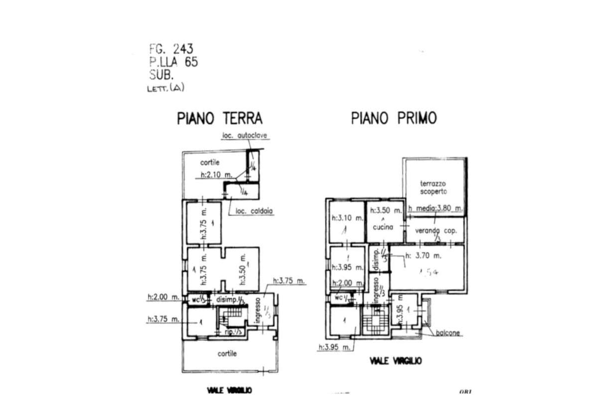 Agenzia Immobiliare GOLDEN CASA IMMOBILIARE DI FEDELE CLAUDIA & C. S.A.S. - Planimetria 1