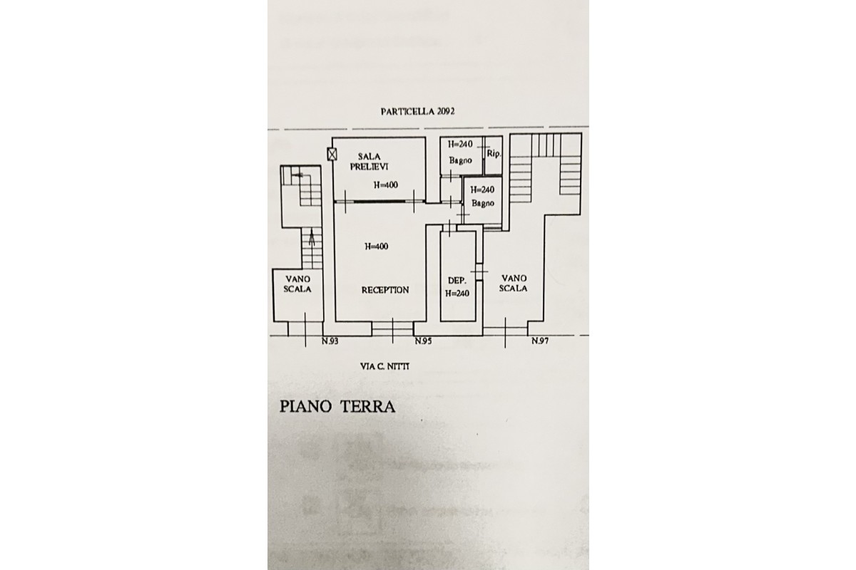 Agenzia Immobiliare GOLDEN CASA IMMOBILIARE DI FEDELE CLAUDIA & C. S.A.S. - Planimetria 1