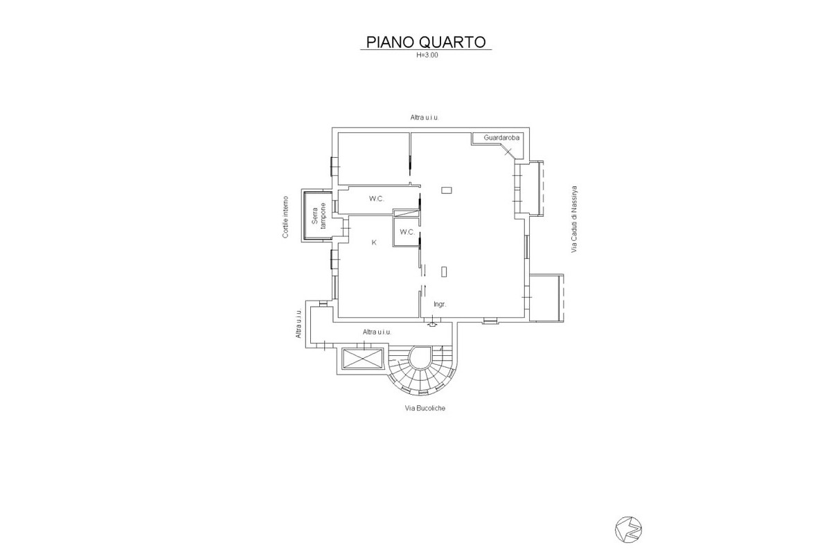 Agenzia Immobiliare GOLDEN CASA IMMOBILIARE DI FEDELE CLAUDIA & C. S.A.S. - Planimetria 1