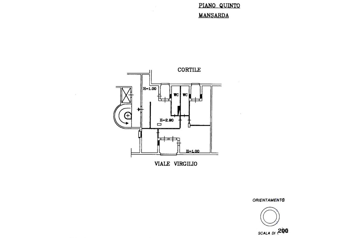 Agenzia Immobiliare GOLDEN CASA IMMOBILIARE DI FEDELE CLAUDIA & C. S.A.S. - Planimetria 2