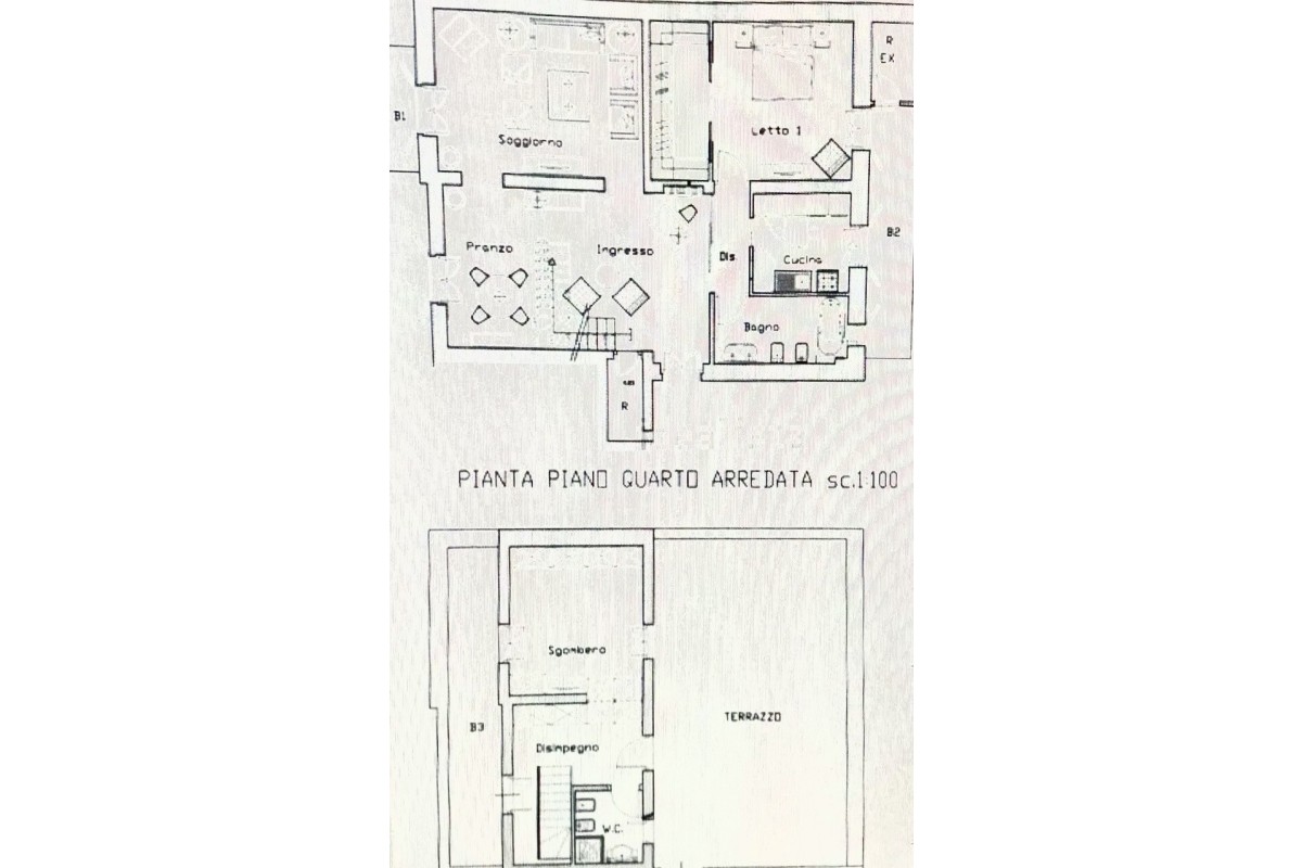 Agenzia Immobiliare GOLDEN CASA IMMOBILIARE DI FEDELE CLAUDIA & C. S.A.S. - Planimetria 1