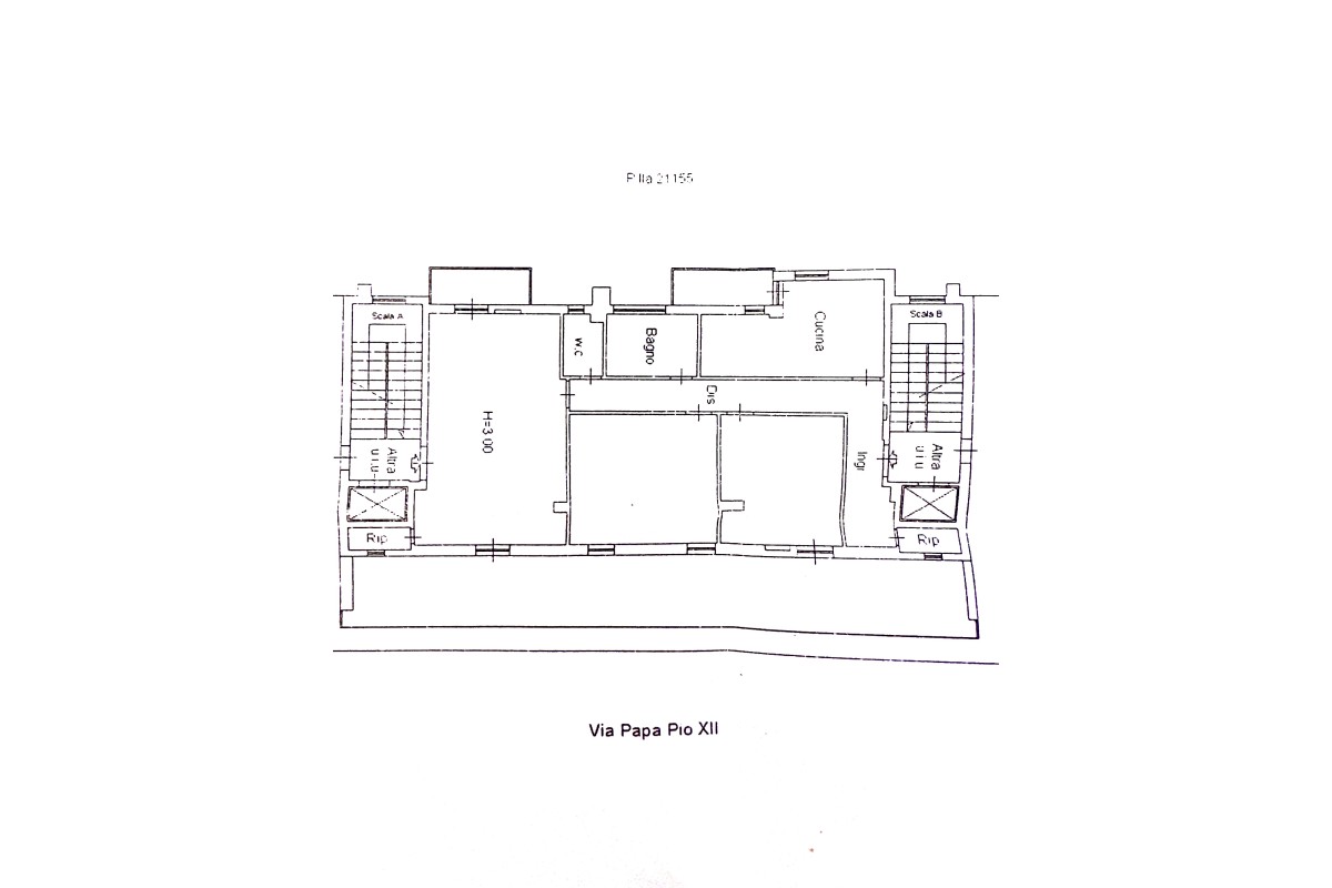 Agenzia Immobiliare GOLDEN CASA IMMOBILIARE DI FEDELE CLAUDIA & C. S.A.S. - Planimetria 2
