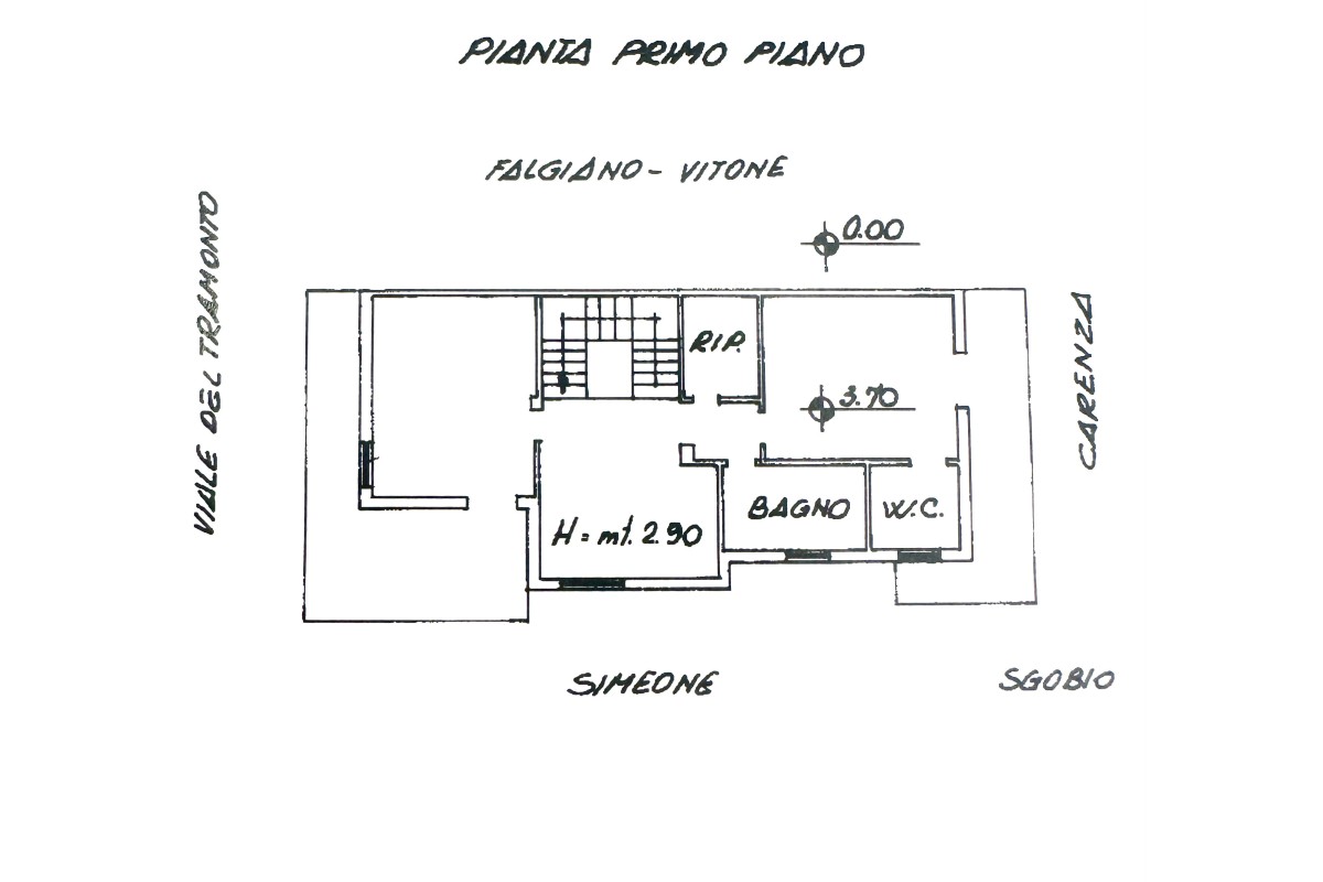 Agenzia Immobiliare GOLDEN CASA IMMOBILIARE DI FEDELE CLAUDIA & C. S.A.S. - Planimetria 2
