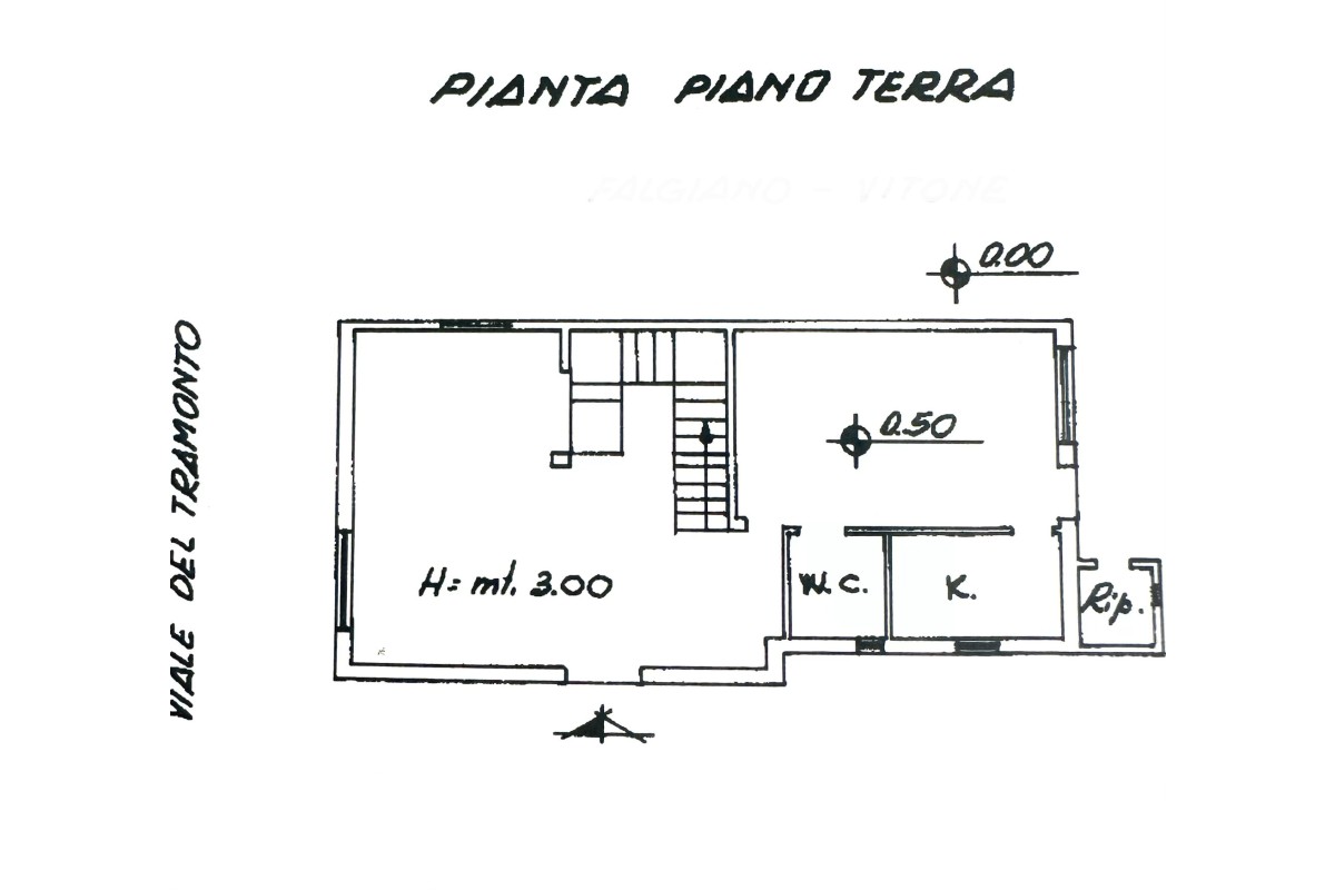 Agenzia Immobiliare GOLDEN CASA IMMOBILIARE DI FEDELE CLAUDIA & C. S.A.S. - Planimetria 1