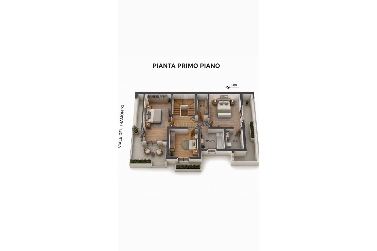 Agenzia Immobiliare GOLDEN CASA IMMOBILIARE DI FEDELE CLAUDIA & C. S.A.S. - Planimetria 4