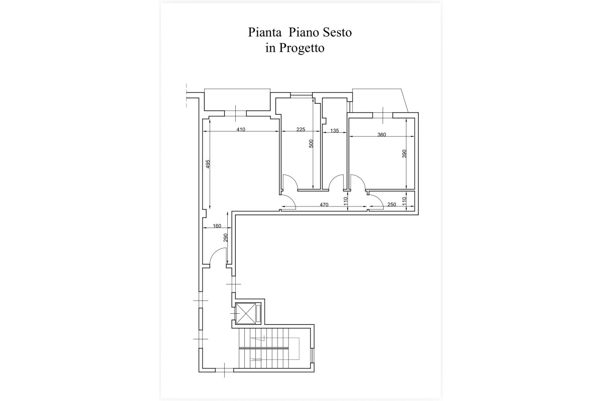Agenzia Immobiliare GOLDEN CASA IMMOBILIARE DI FEDELE CLAUDIA & C. S.A.S. - Planimetria 1