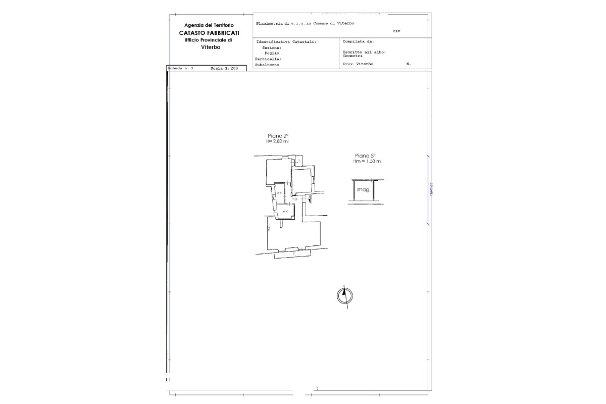 Agenzia Immobiliare - Planimetria 1