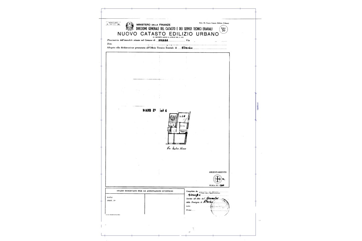 Agenzia Immobiliare - Planimetria 1