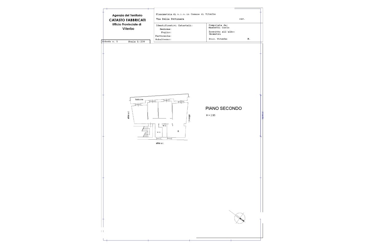 Agenzia Immobiliare - Planimetria 1