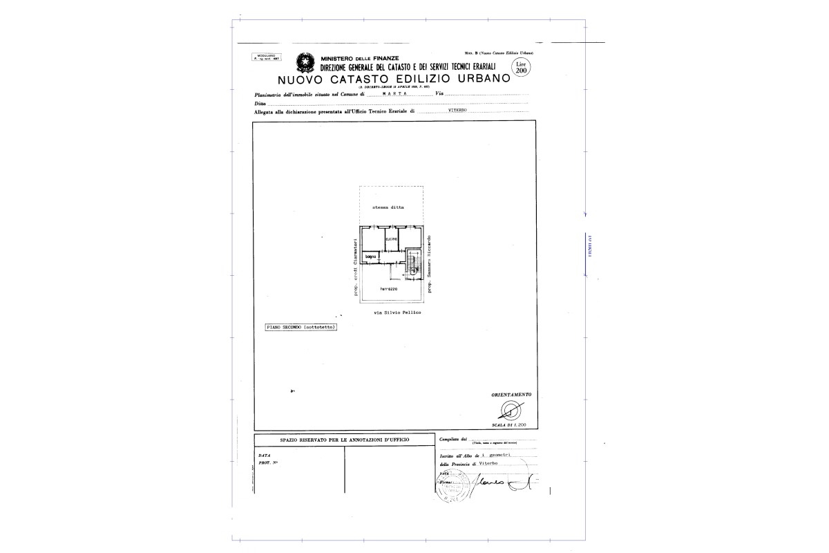 Agenzia Immobiliare - Planimetria 1