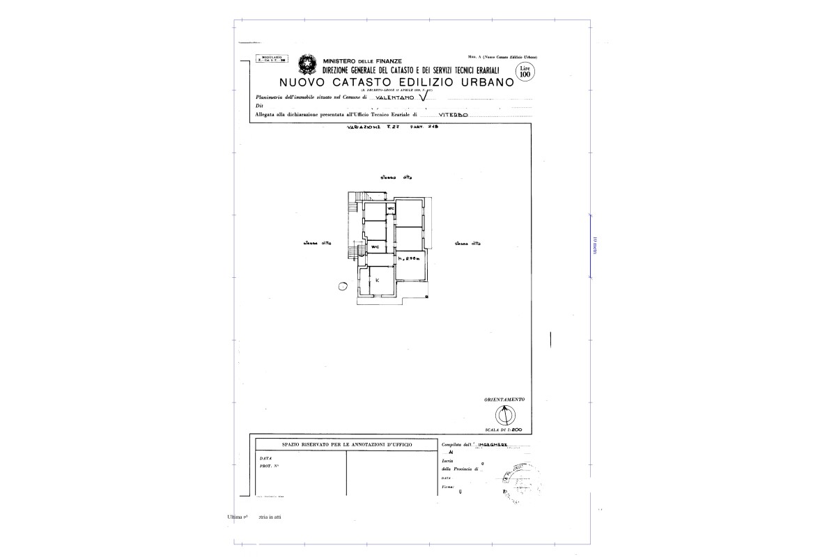 Agenzia Immobiliare - Planimetria 1
