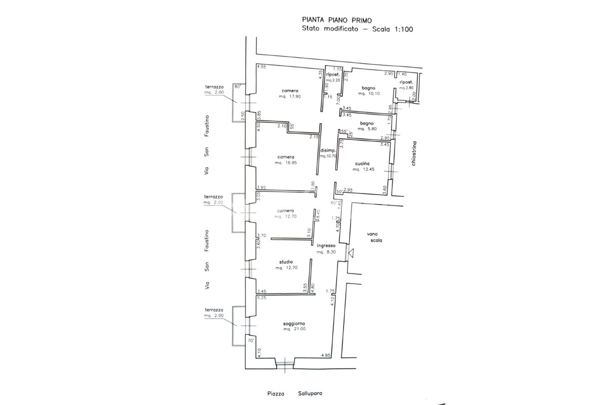 Agenzia Immobiliare - Planimetria 1