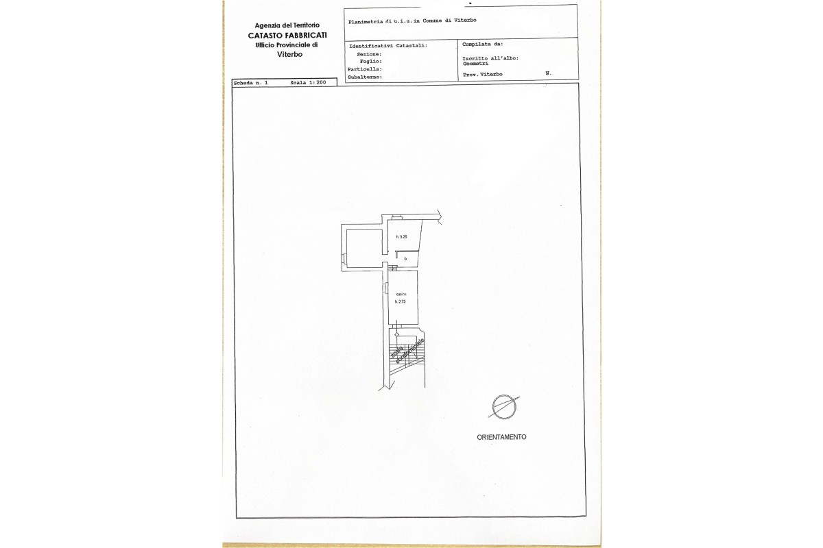Agenzia Immobiliare - Planimetria 1