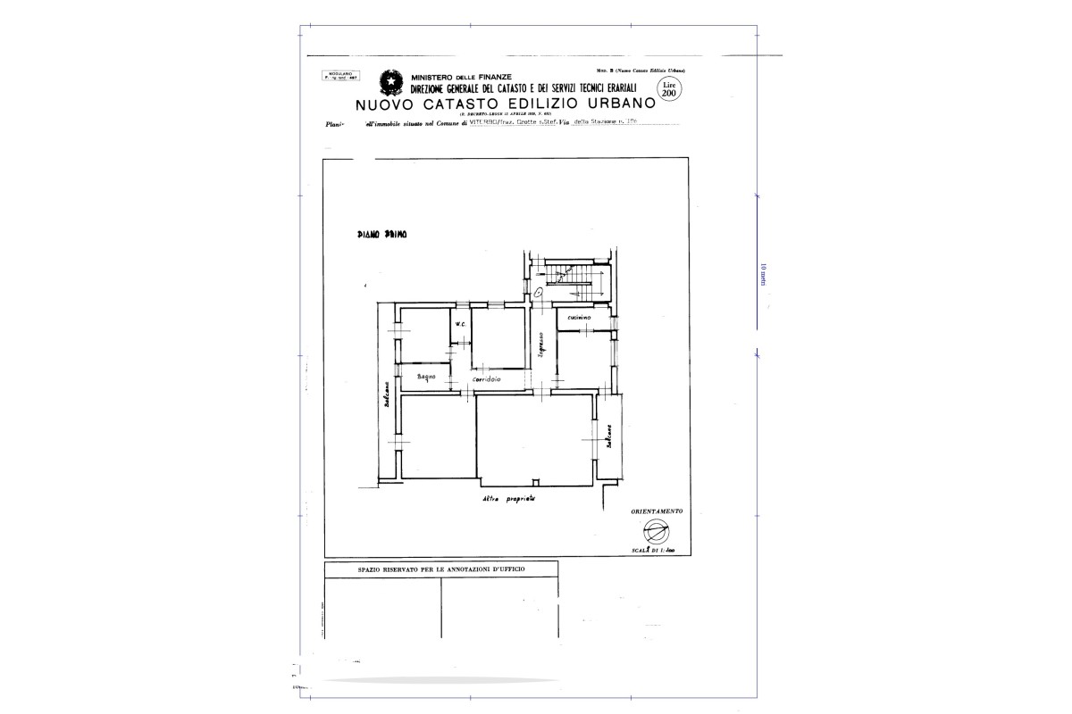 Agenzia Immobiliare - Planimetria 1