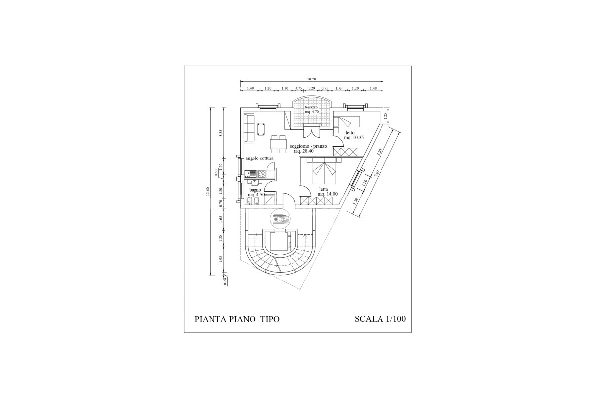 Agenzia Immobiliare - Planimetria 1