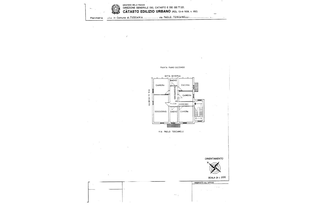 Agenzia Immobiliare - Planimetria 1