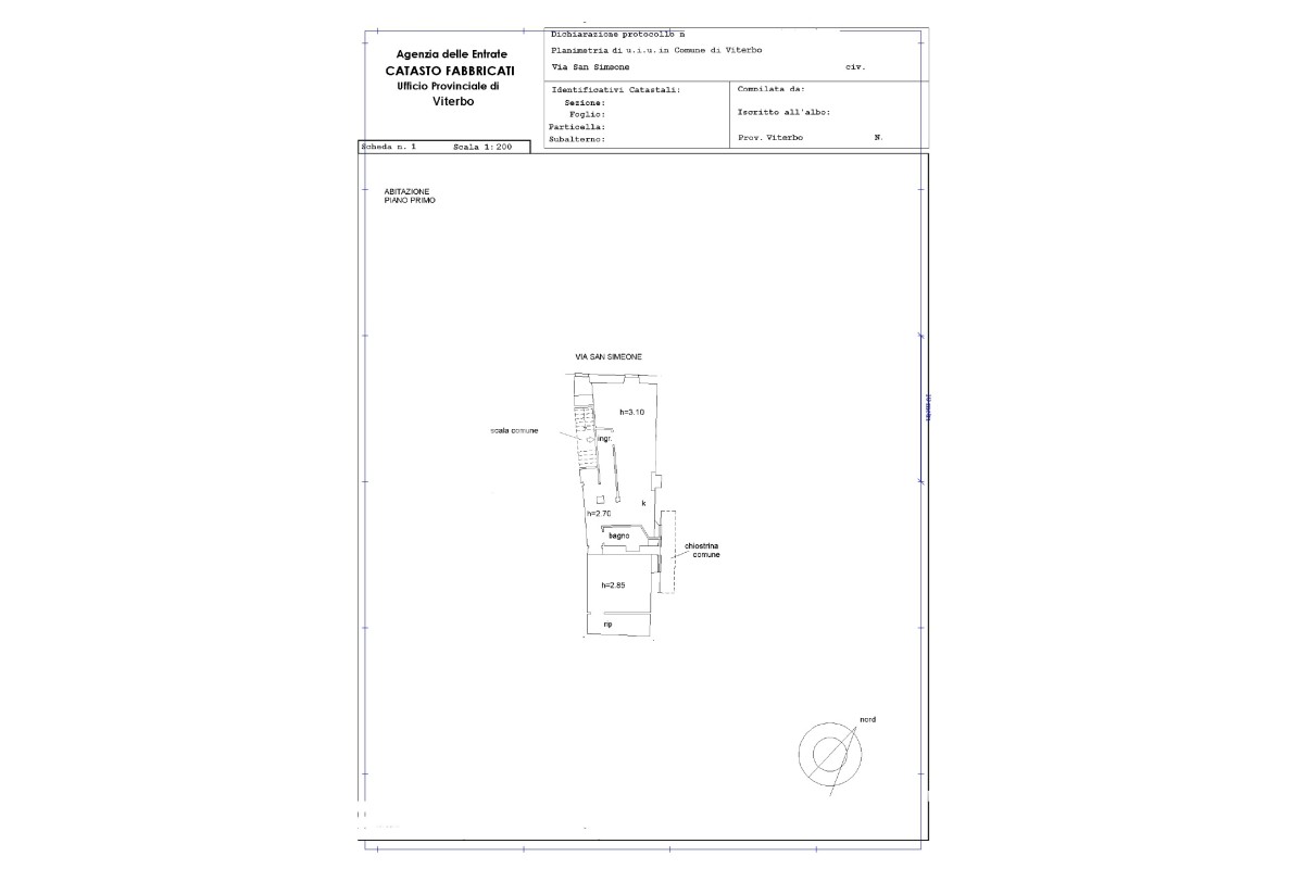 Agenzia Immobiliare - Planimetria 1