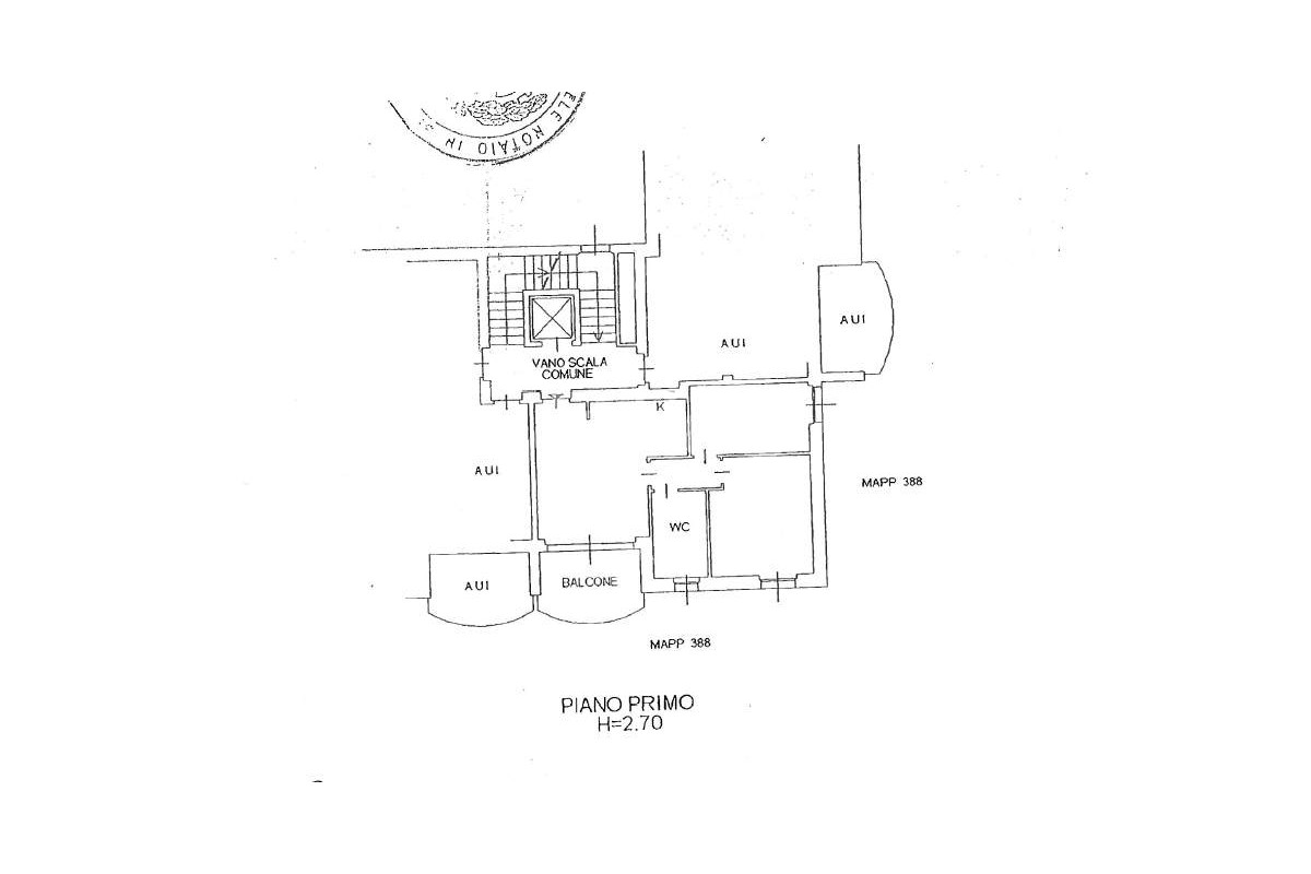 Agenzia Immobiliare Attico Studio Immobiliare Alessio Crisopulli - Planimetria 1