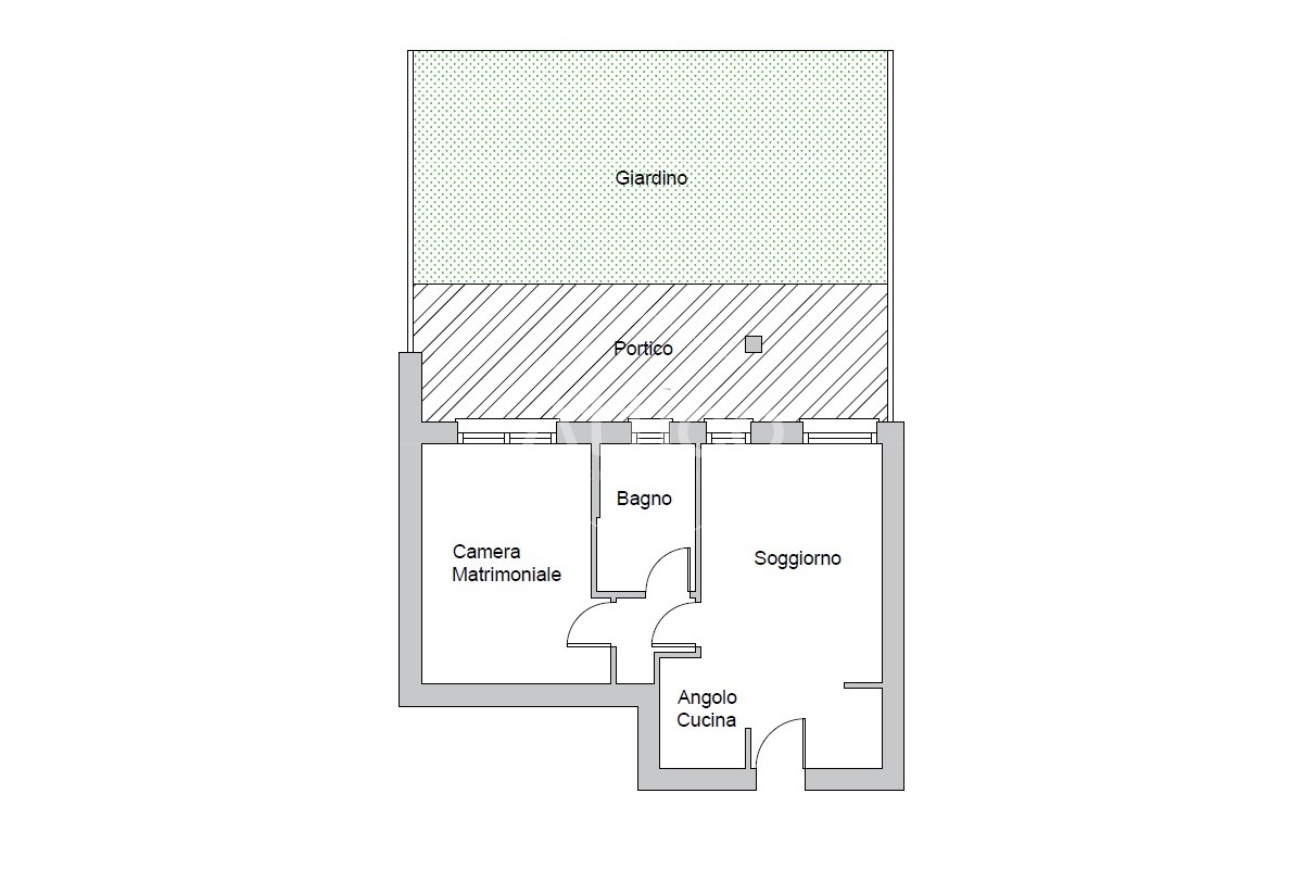 Agenzia Immobiliare Attico Studio Immobiliare Alessio Crisopulli - Planimetria 1