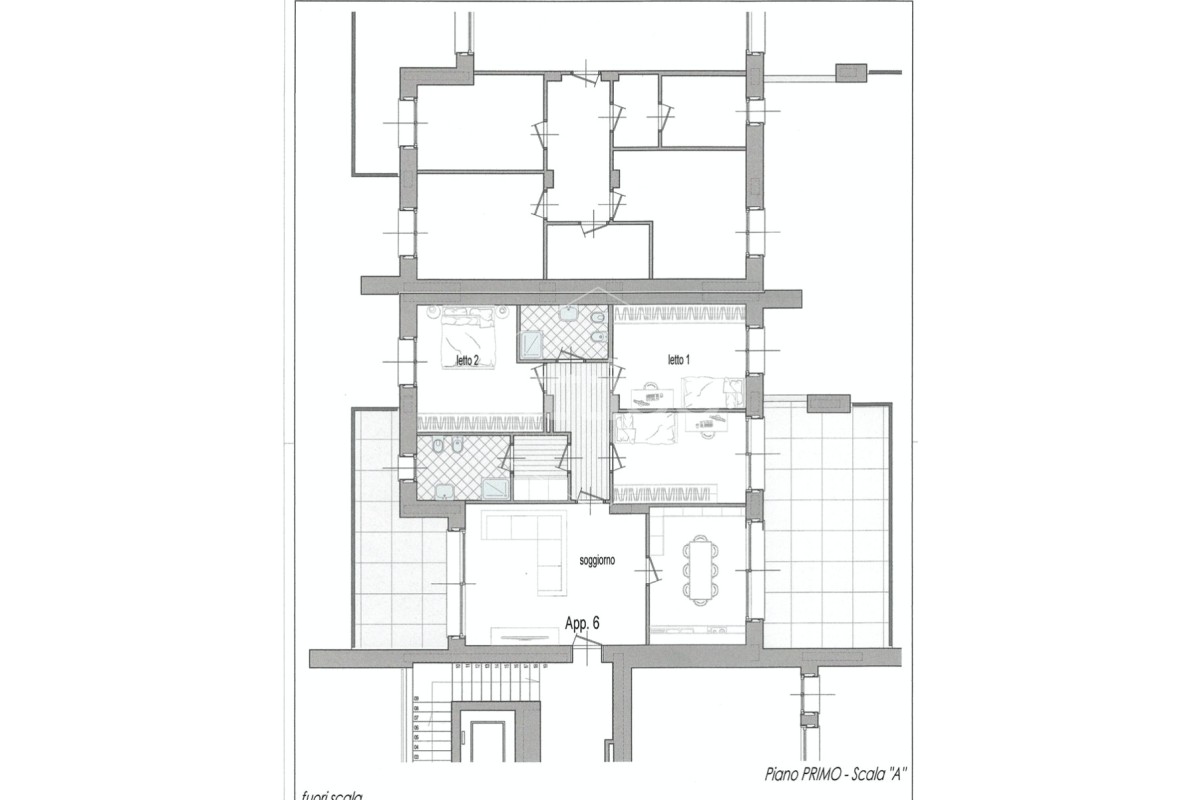 Agenzia Immobiliare Attico Studio Immobiliare Alessio Crisopulli - Planimetria 1