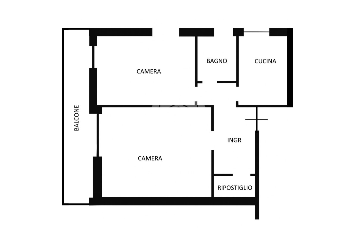 Agenzia Immobiliare FD IMMOBILIARE di De Francisci Fabio - Planimetria 1