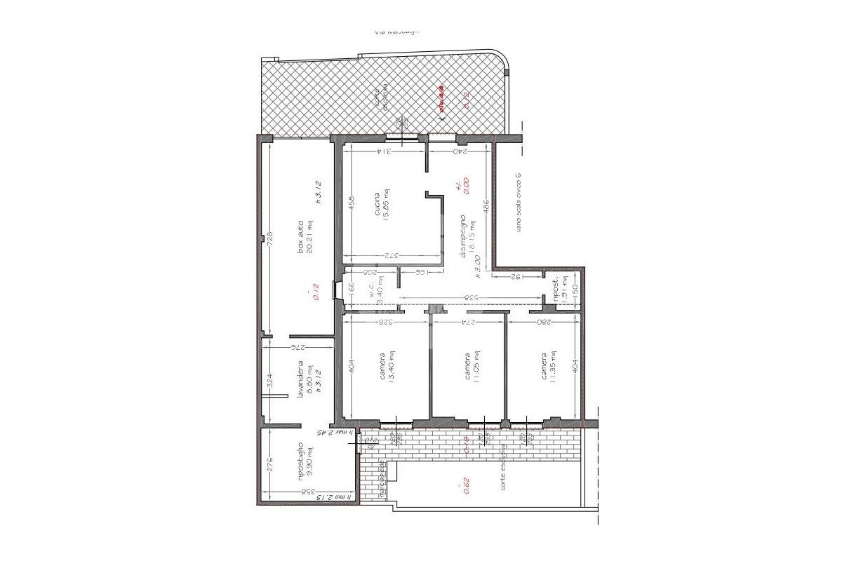 Agenzia Immobiliare FD IMMOBILIARE di De Francisci Fabio - Planimetria 1