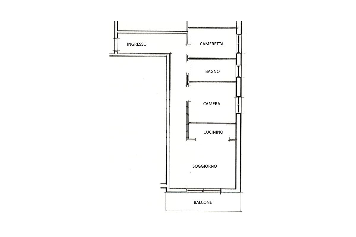 Agenzia Immobiliare FD IMMOBILIARE di De Francisci Fabio - Planimetria 1