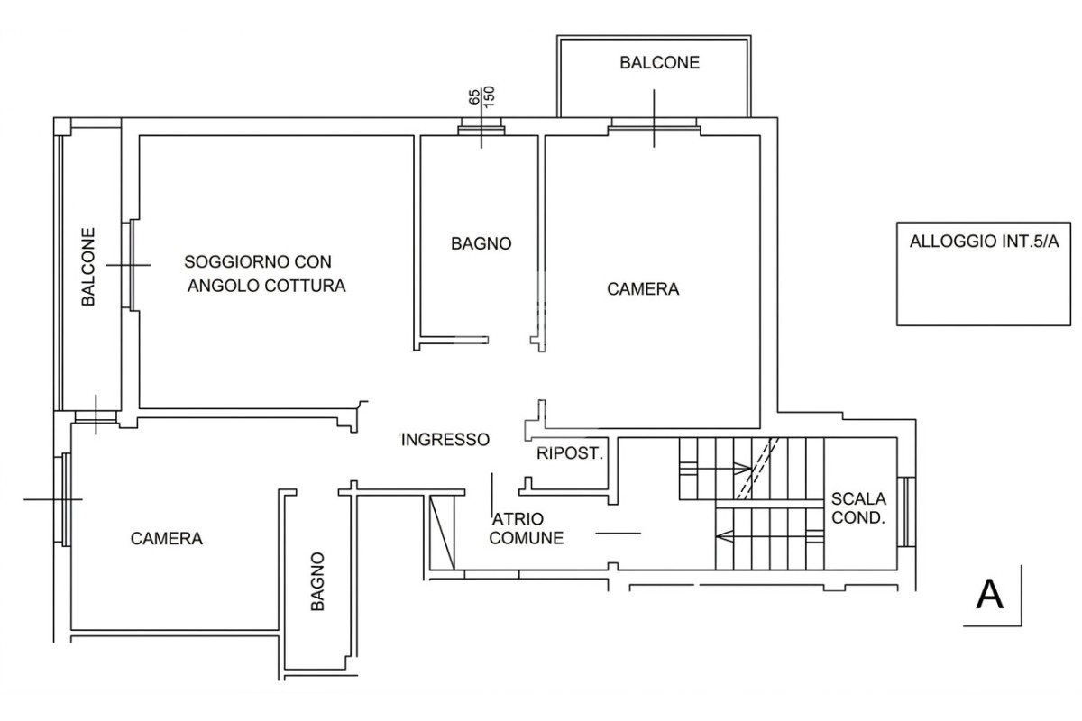 Agenzia Immobiliare FD IMMOBILIARE di De Francisci Fabio - Planimetria 1