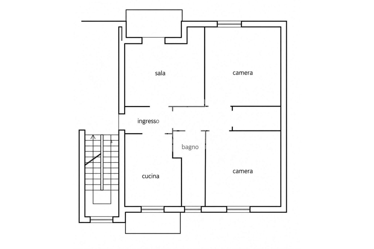 Agenzia Immobiliare FD IMMOBILIARE di De Francisci Fabio - Planimetria 1