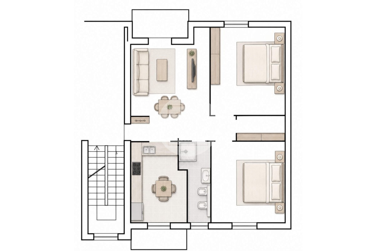Agenzia Immobiliare FD IMMOBILIARE di De Francisci Fabio - Planimetria 2