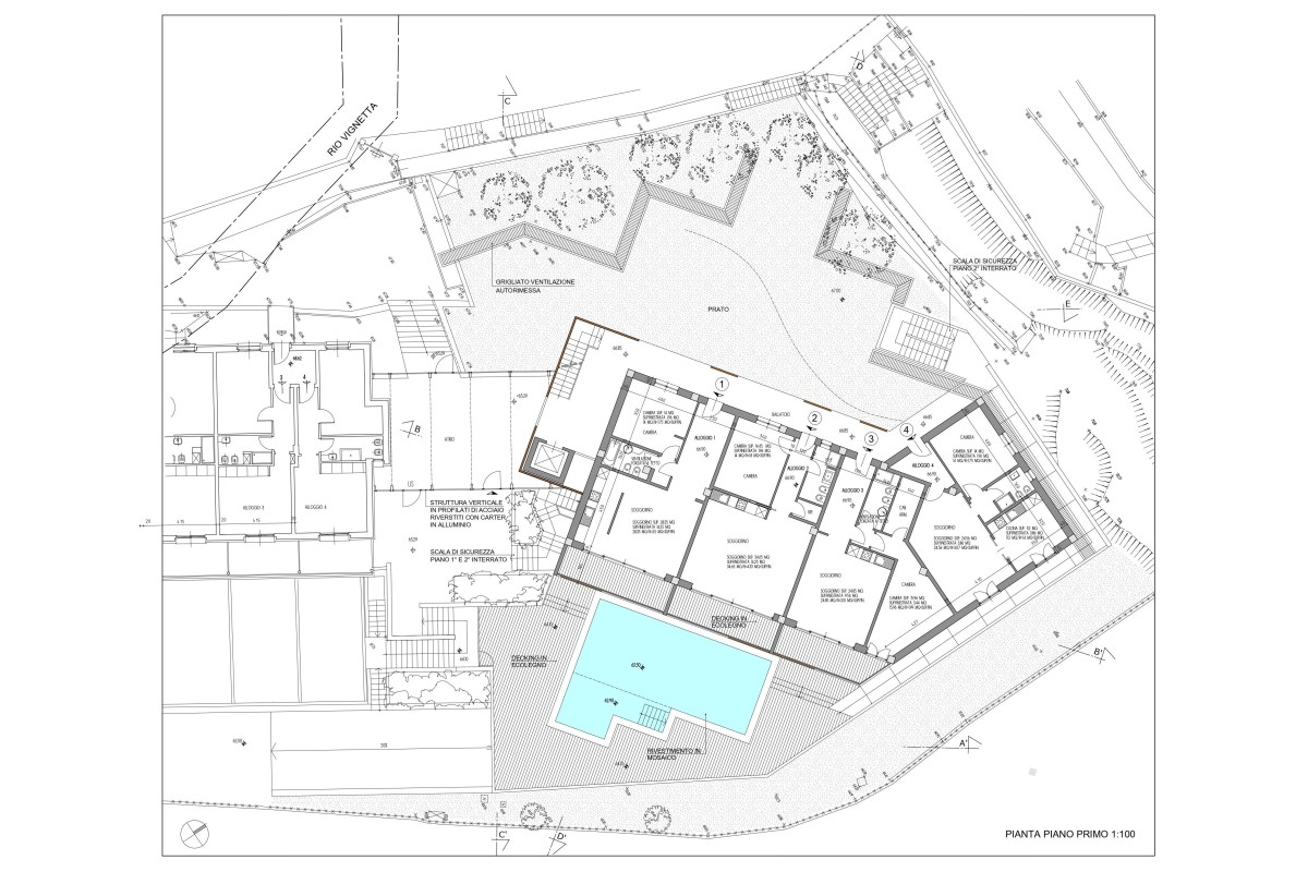 Agenzia Immobiliare Sun di  Amura Antonio & c s.n.c - Planimetria 1