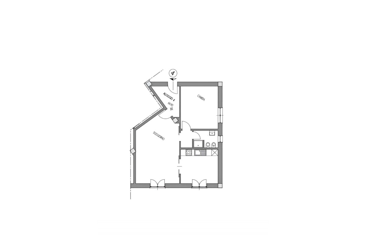 Agenzia Immobiliare Sun di  Amura Antonio & c s.n.c - Planimetria 2